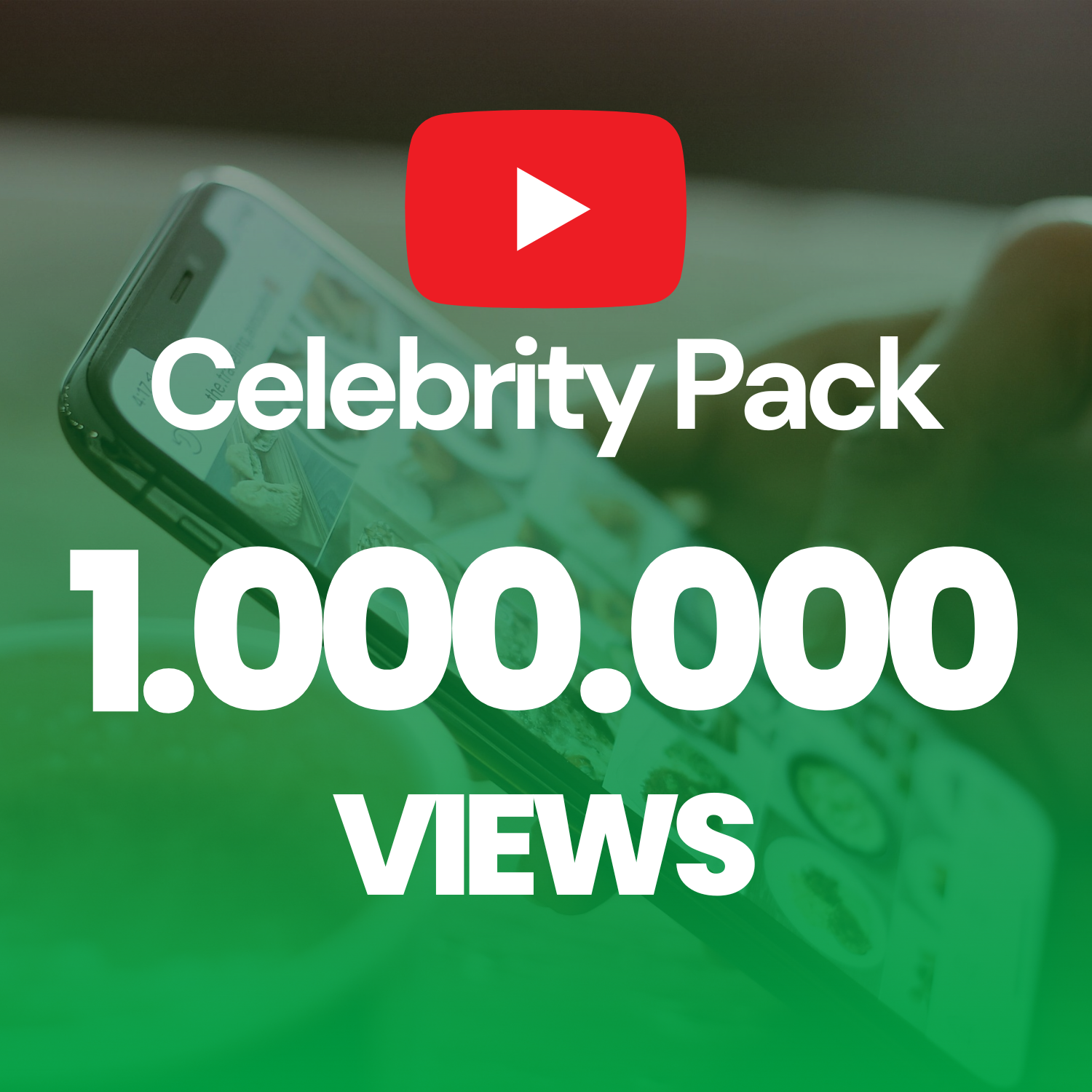 Youtube Celebrity – 1.000.000 Views