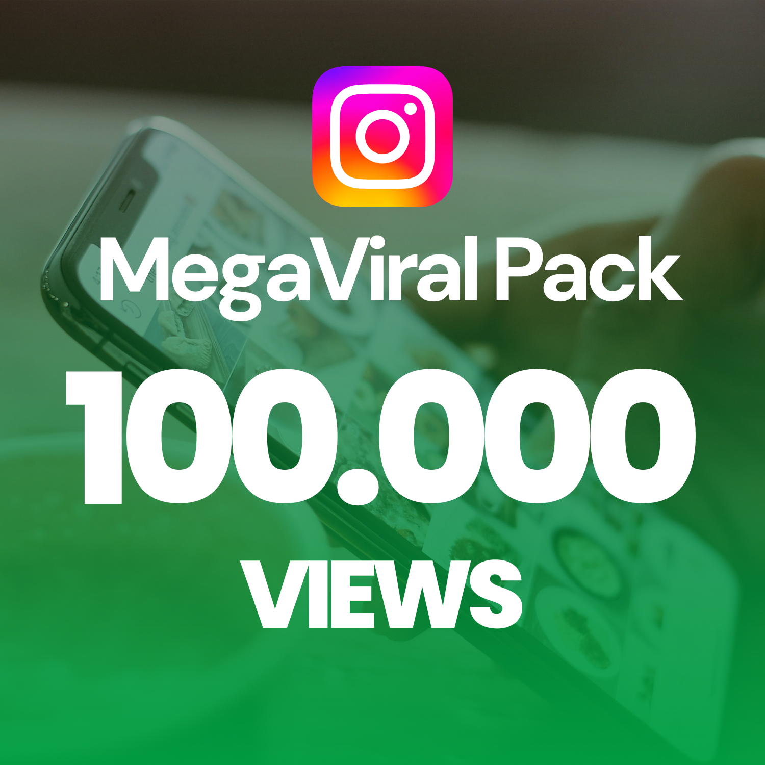 Instagram Mega Viral – 100.000 Views